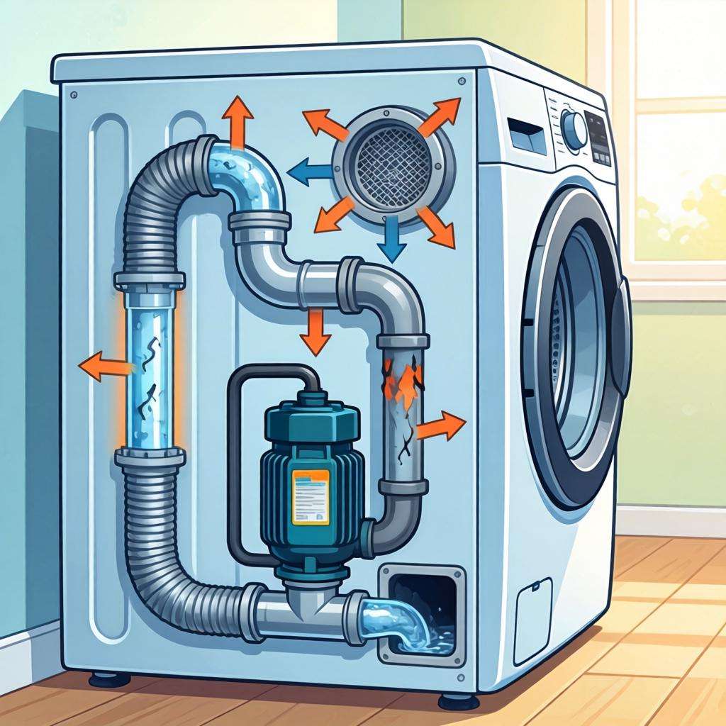 洗衣机无法排水怎么办 洗衣机无法排水的原因及解决方法【详解】第一张图