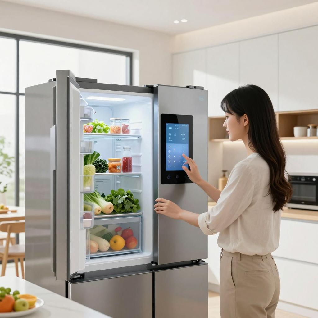 海尔触摸屏冰箱温度如何调节 海尔触摸屏冰箱温度调节技巧与步骤【详解】第一张图