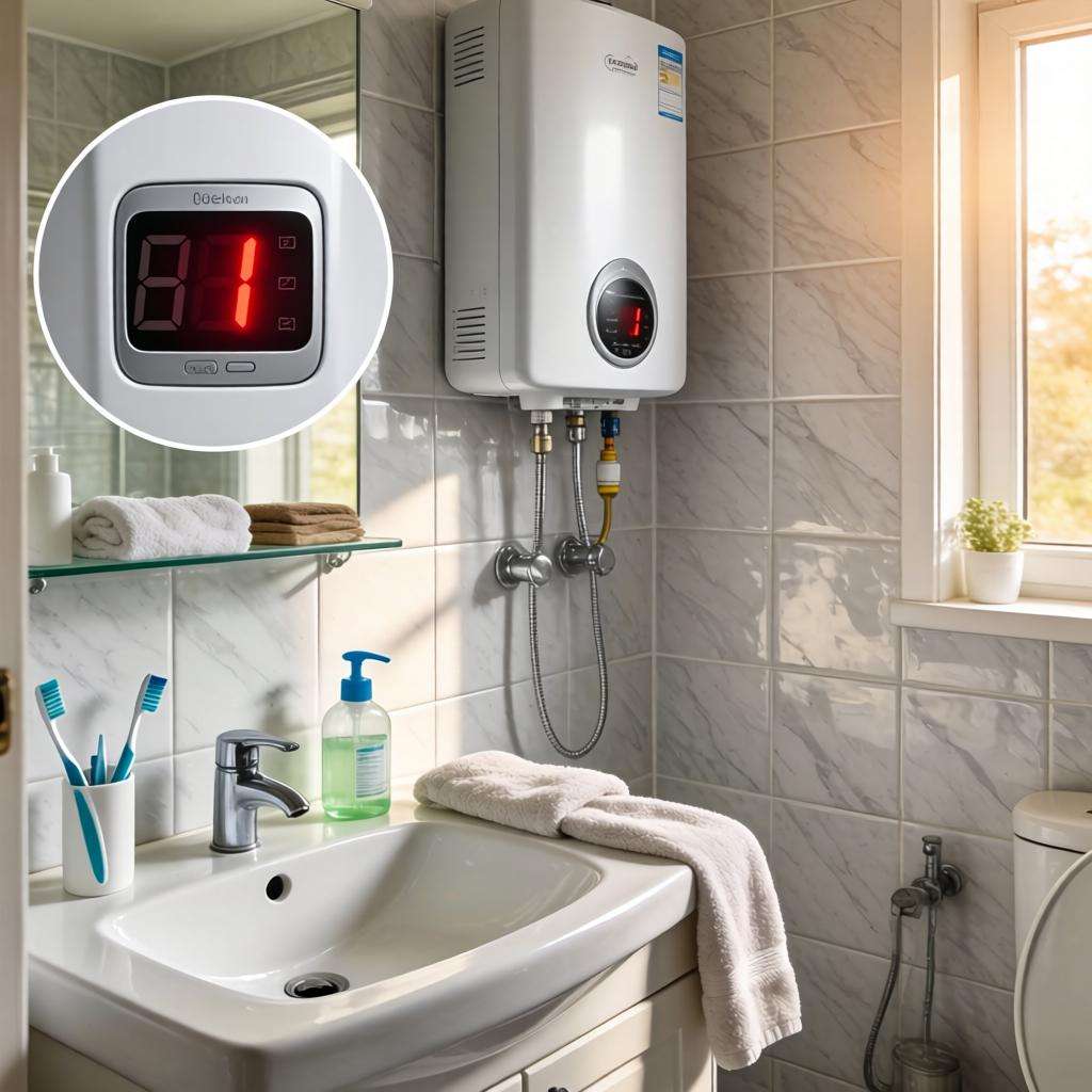 万和热水器不点火显示E1怎么回事 万和热水器不点火显示E1的原因及解决方法【详解】第一张图