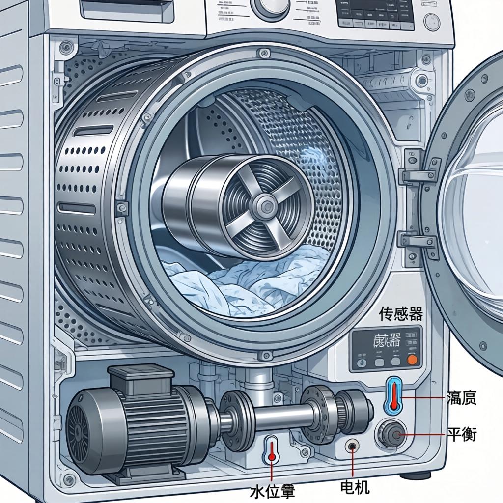 三洋滚筒洗衣机报警U3怎么办 三洋滚筒洗衣机报警U3的解决方法【详解】第一张图