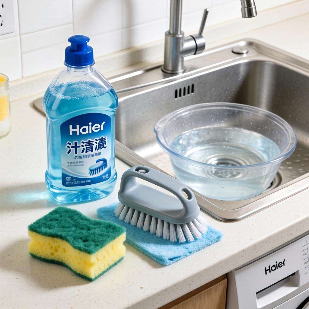 海尔洗衣机槽清洗剂怎么用 海尔洗衣机槽清洗剂使用方法及注意事项【详解】第一张图