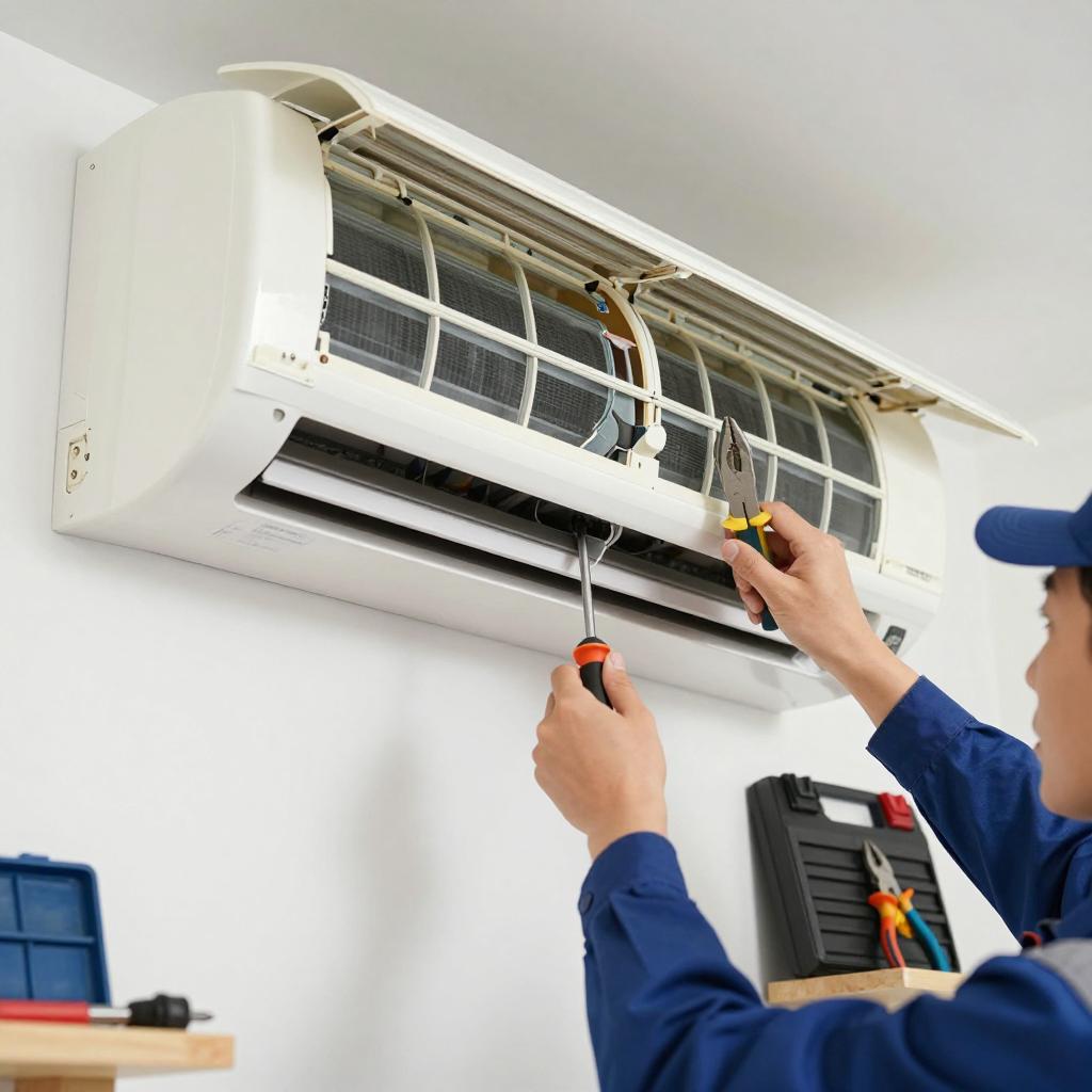 海尔空调室内机有滴水声是什么原因 海尔空调室内机有滴水声解决办法【详解】第一张图