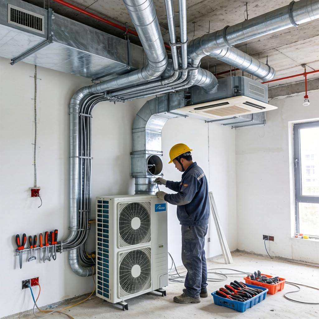 一拖一风管机与中央空调全面对比,选购指南解析 一拖一风管机与中央空调全面对比,选购指南解析第一张图