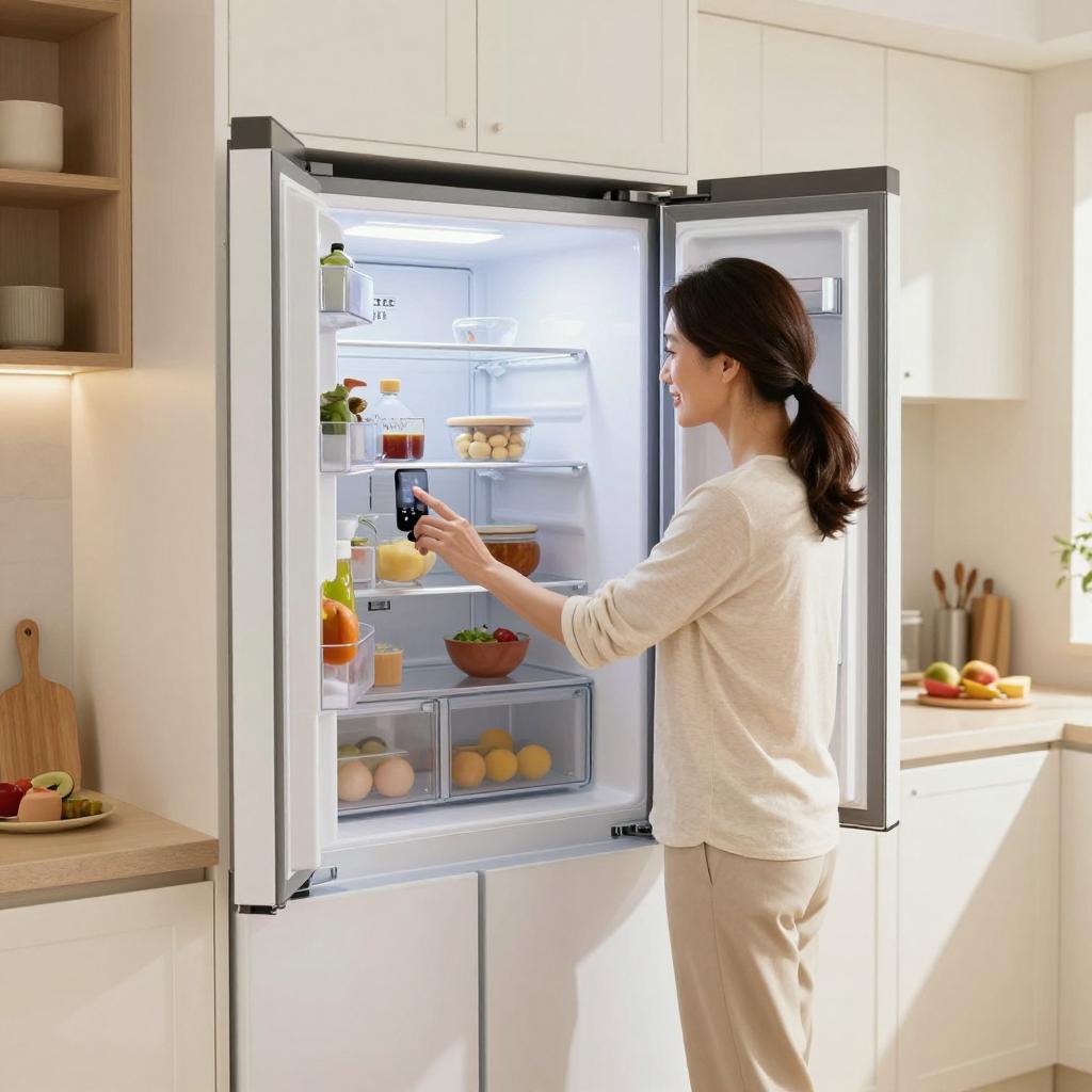 智能开关下美的冰箱温度调控方法详解第一张图