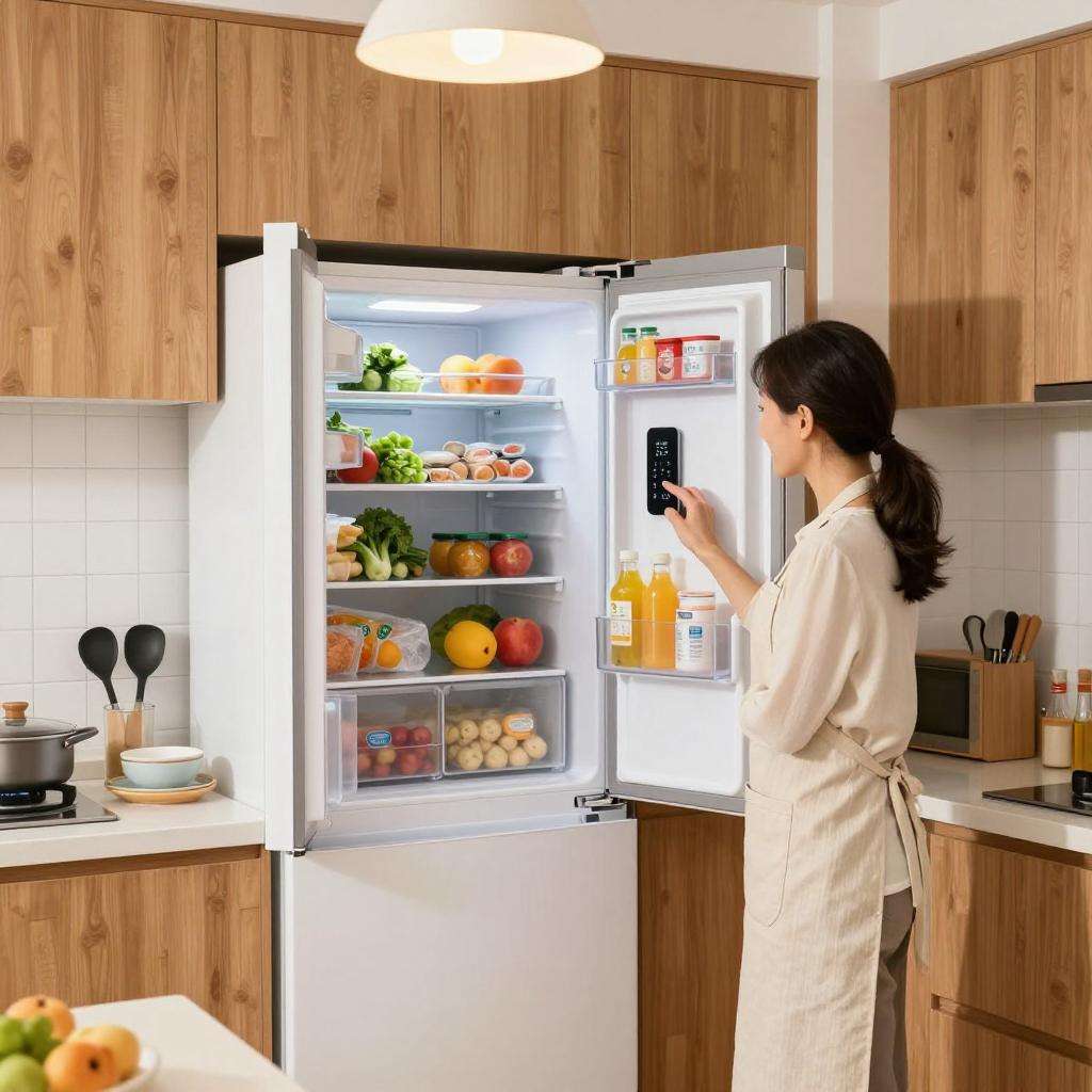 如何轻松调节海尔智能冰箱温度保持食物新鲜第一张图