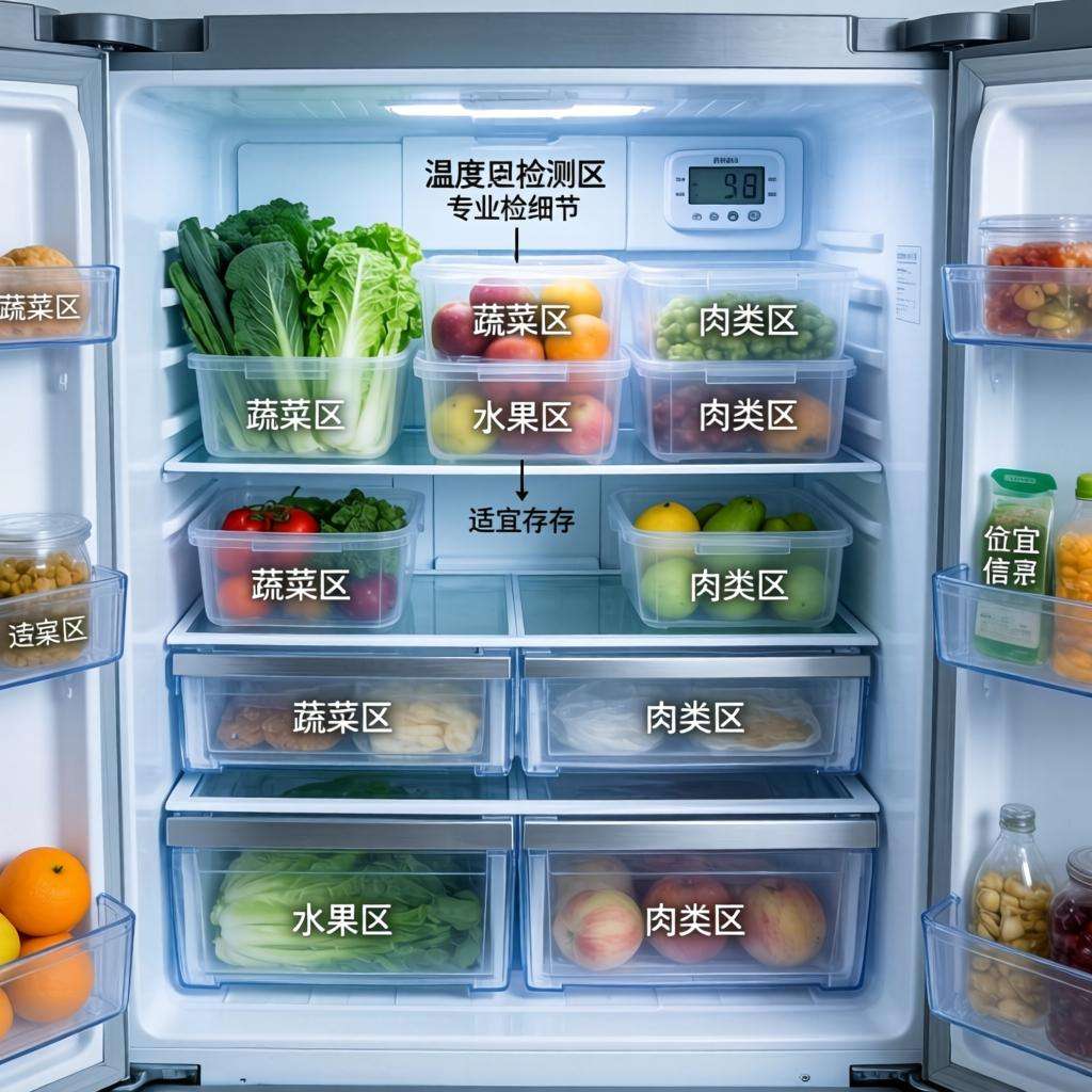 双开门冰箱温度设置指南确保食物新鲜与保质期限第二张图