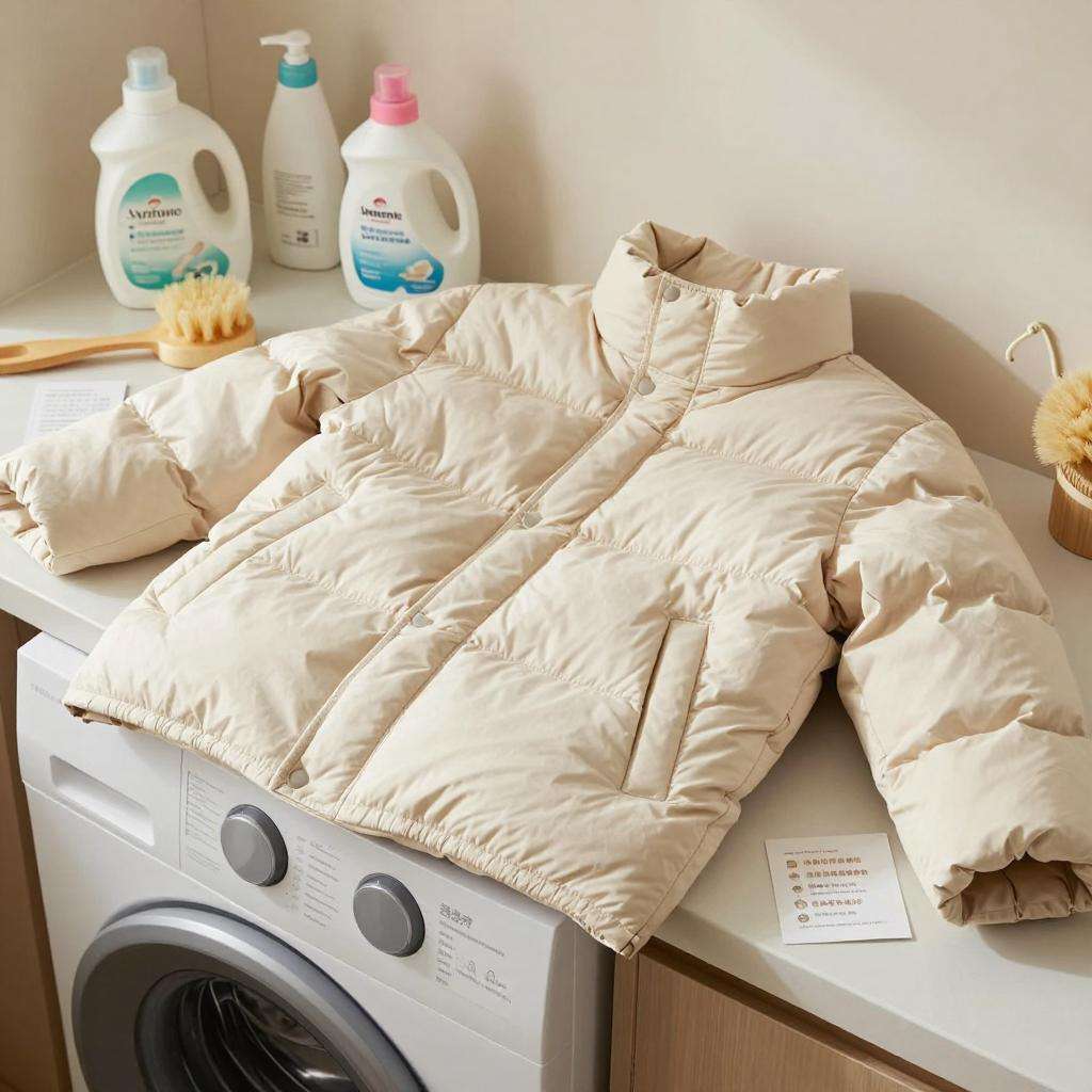 羽绒服清洗指南:如何选择合适洗衣机及正确操作 羽绒服清洗指南:如何选择合适洗衣机及正确操作第一张图