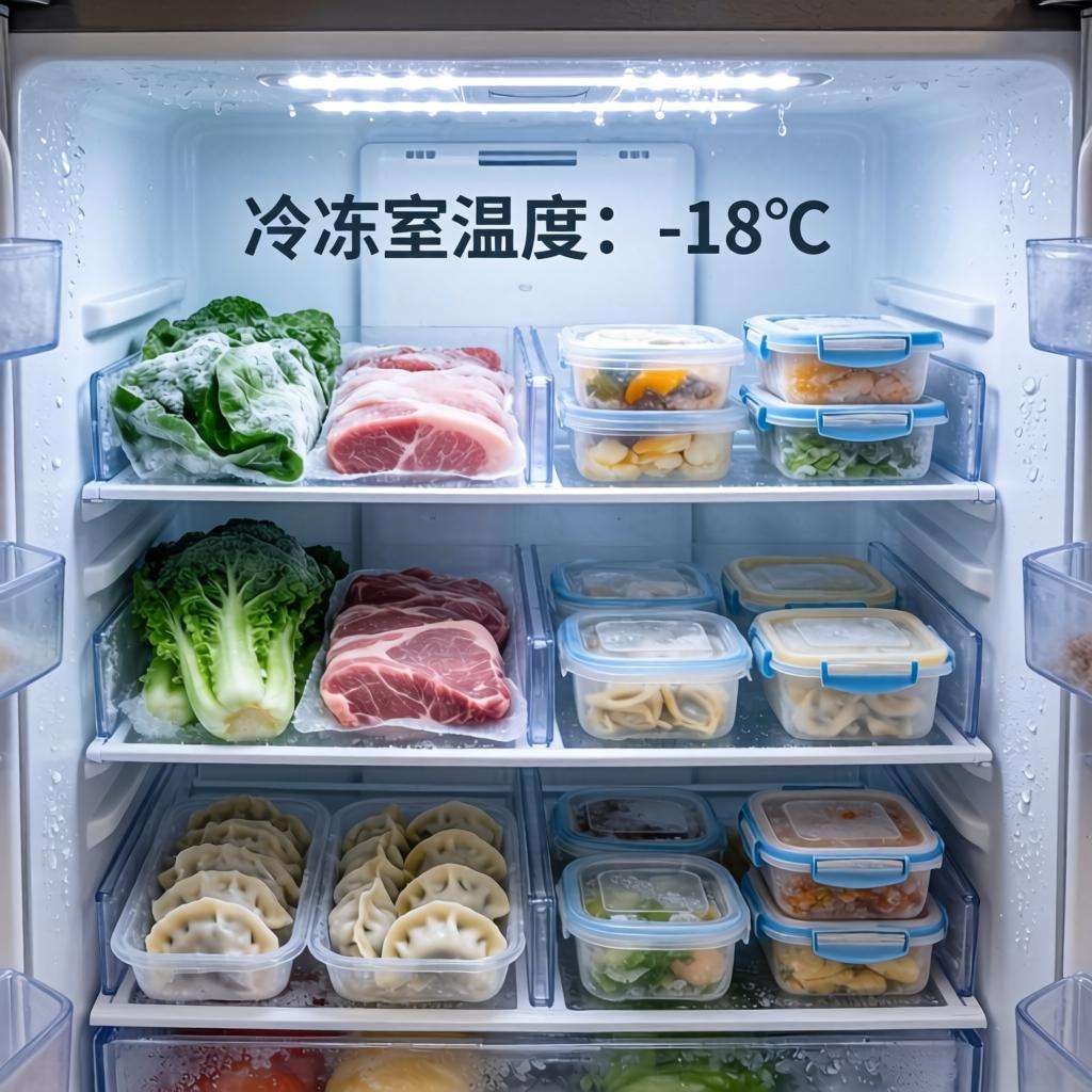 海尔双开门冰箱冷冻温度调节指南及注意事项第二张图