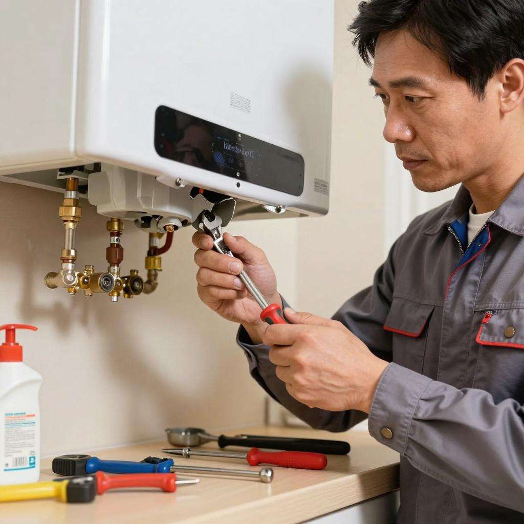 如何在没有排污口的情况下高效清洗史密斯热水器第一张图