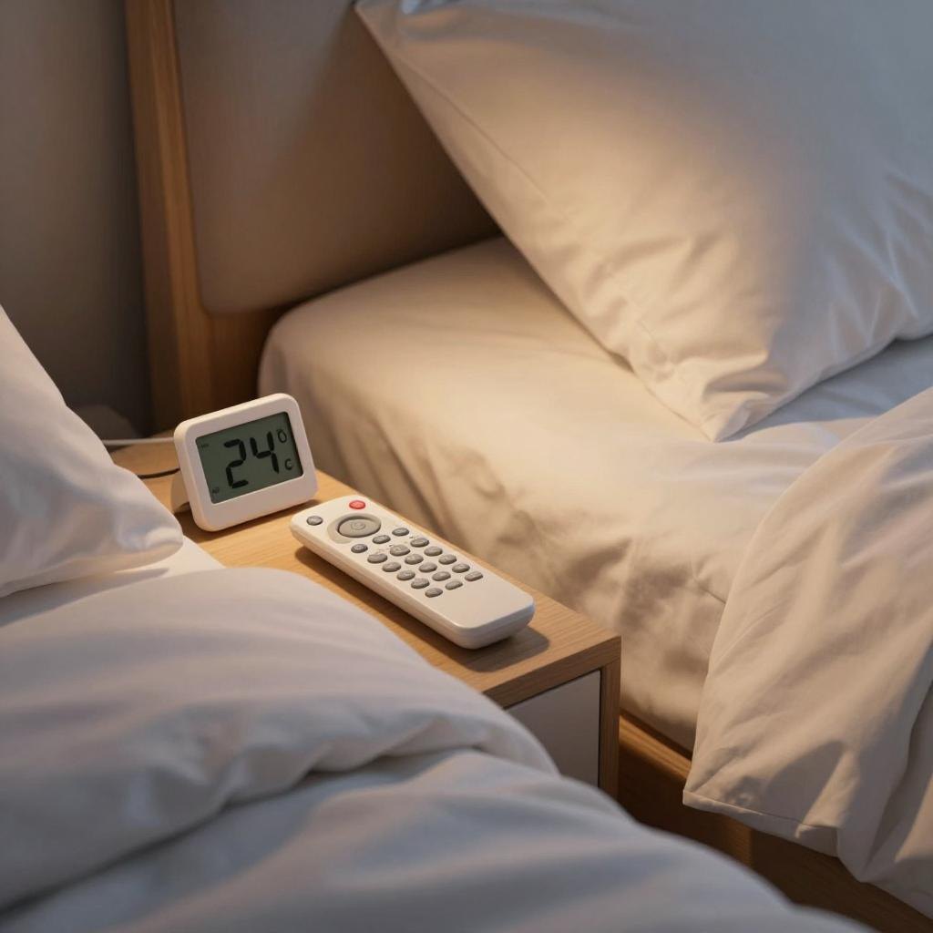 冬季夜间热空调温度设置指南，助你科学调节享舒适睡眠第一张图