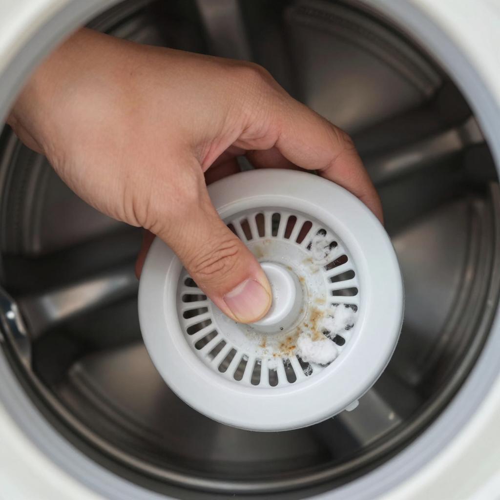 如何正确清理西门子滚筒洗衣机的滤网保持高效运行第一张图