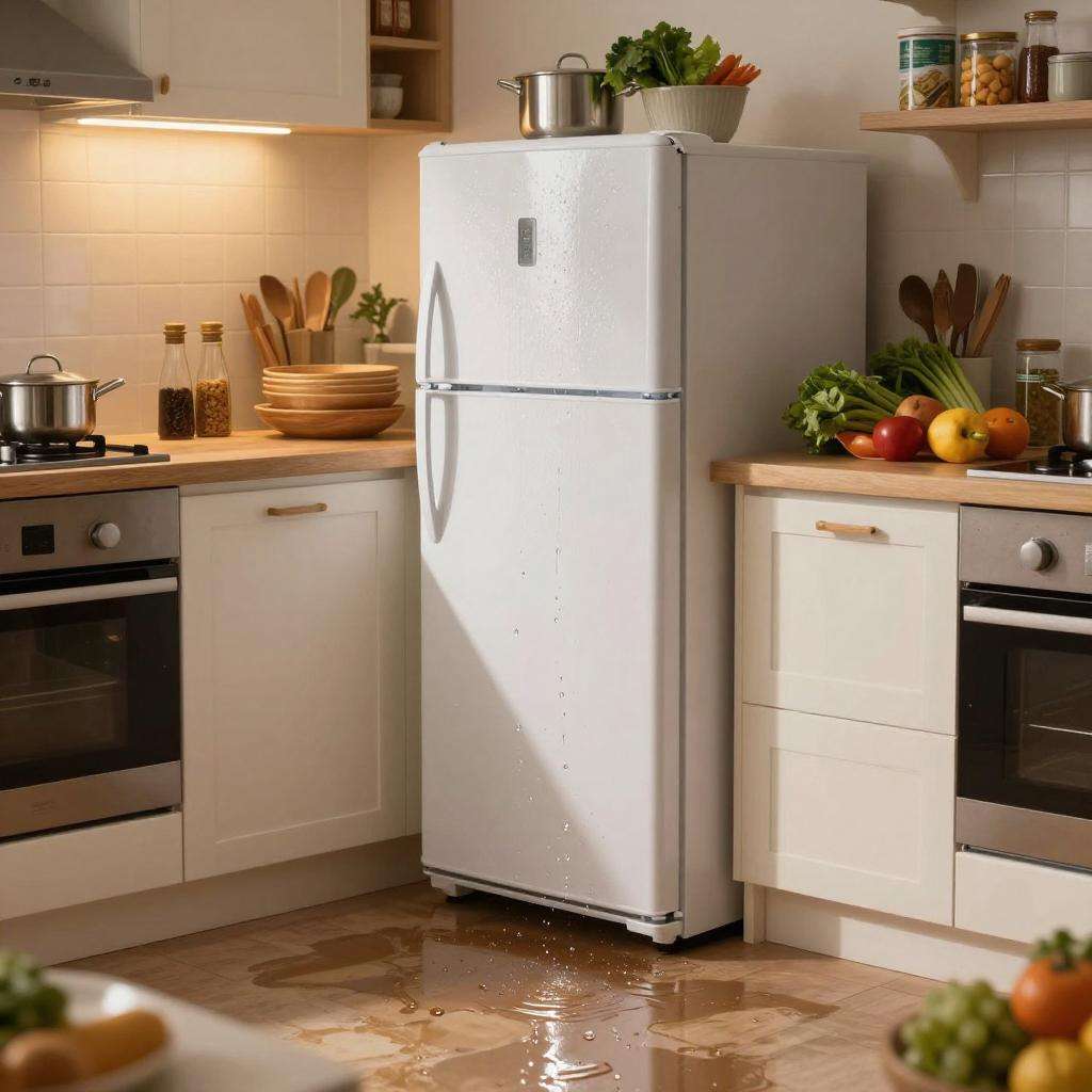 冰箱出水原因与有效解决方法，保持食品新鲜的关键指南第一张图
