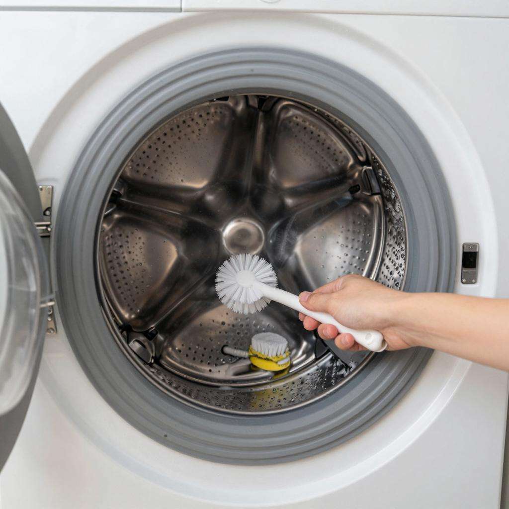 如何有效清洗滚筒全自动洗衣机内桶确保卫生安全 如何有效清洗滚筒全自动洗衣机内桶确保卫生安全第一张图