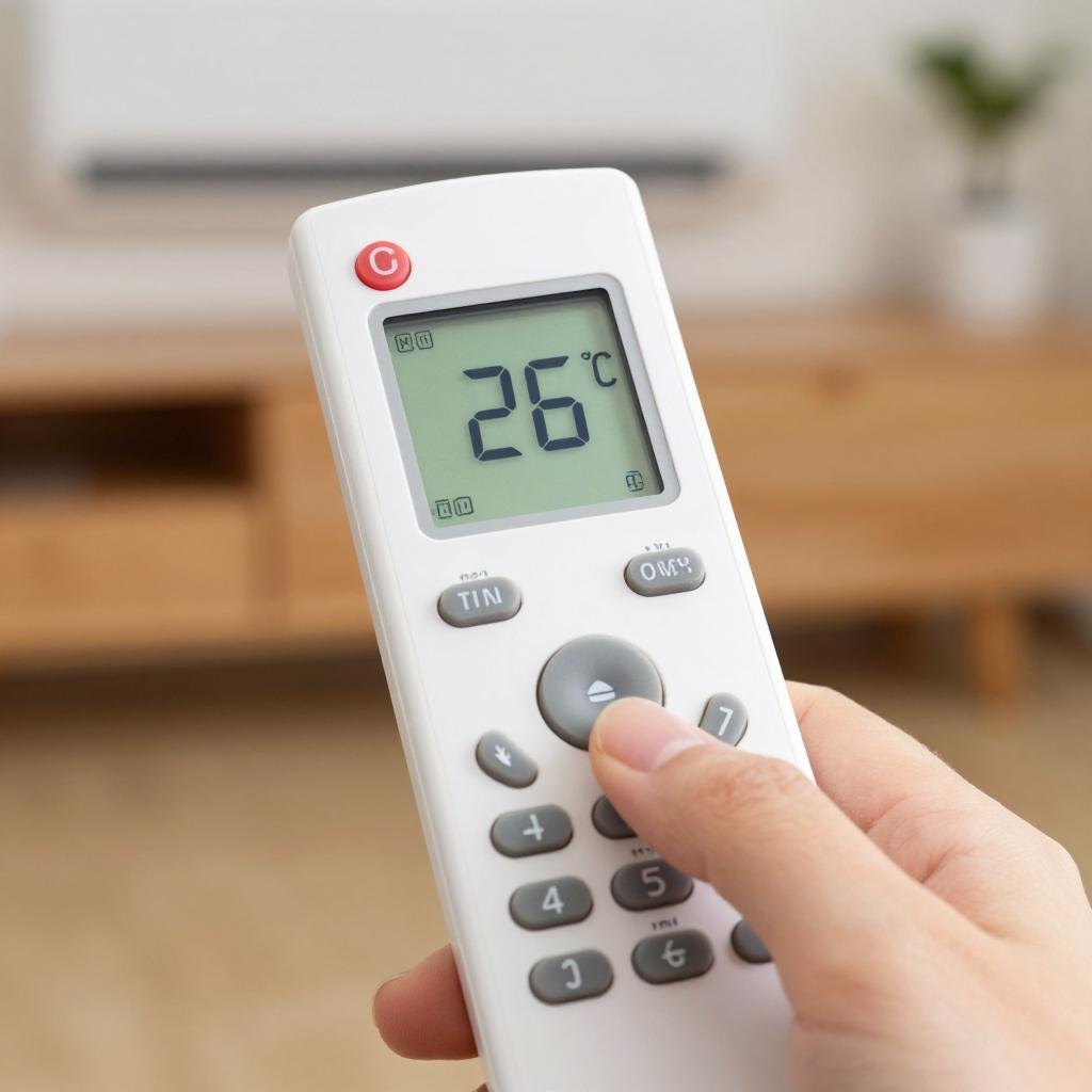 夏季空调设置指南：合理调节温度与风速技巧第一张图