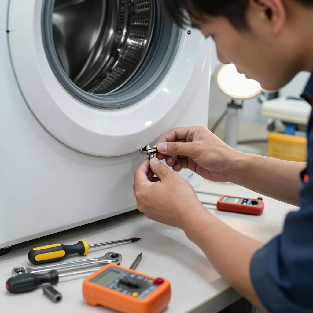 海尔洗衣机显示LO怎么回事 海尔洗衣机显示LO故障原因及解决方法【详解】第一张图