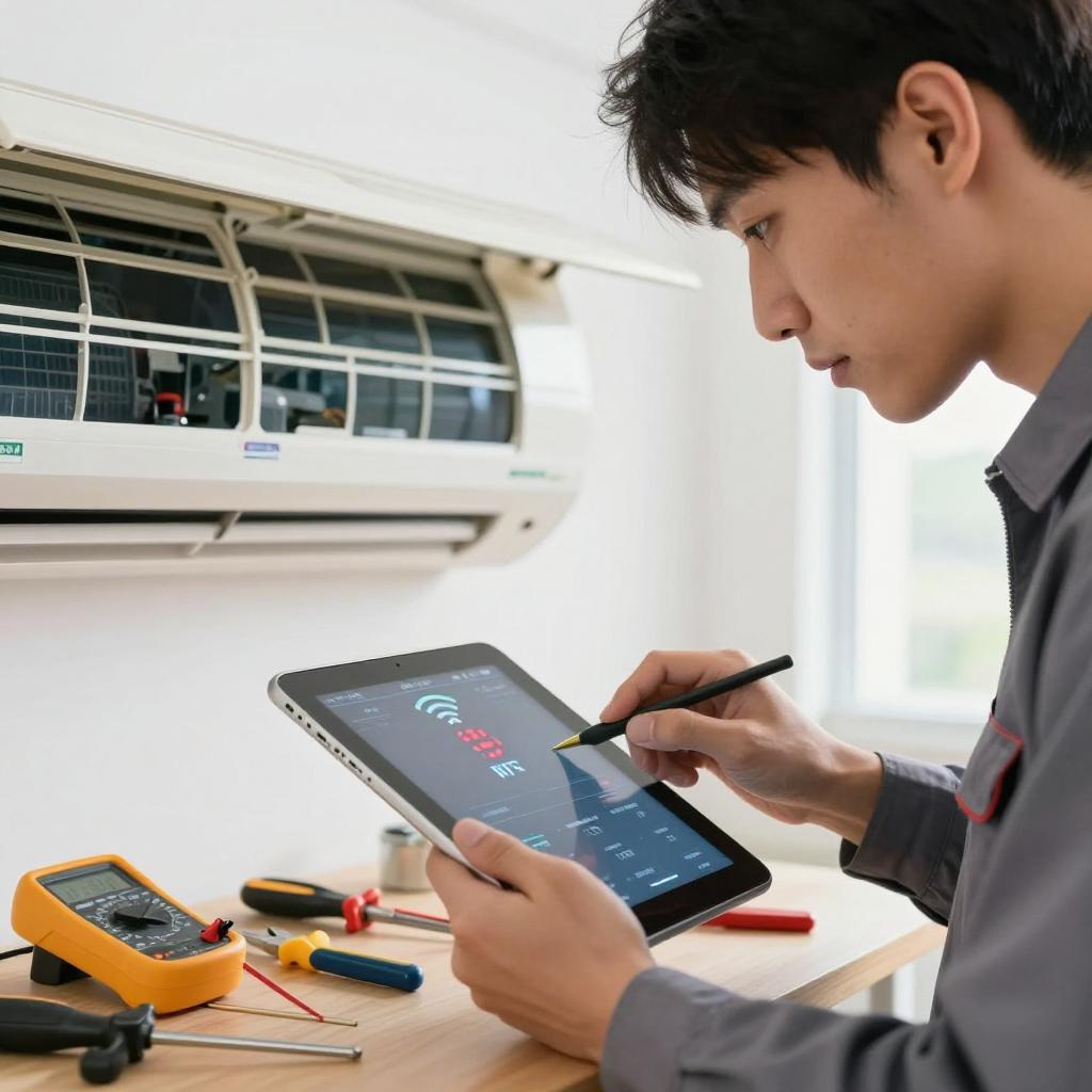 空调上显示WiFi一直闪红灯是什么原因 空调上显示WiFi一直闪红灯解决方案【详解】第一张图