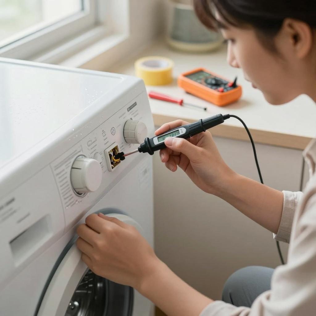 如何测量家用洗衣机的电流值 测量家用洗衣机的电流值方法【详解】第一张图