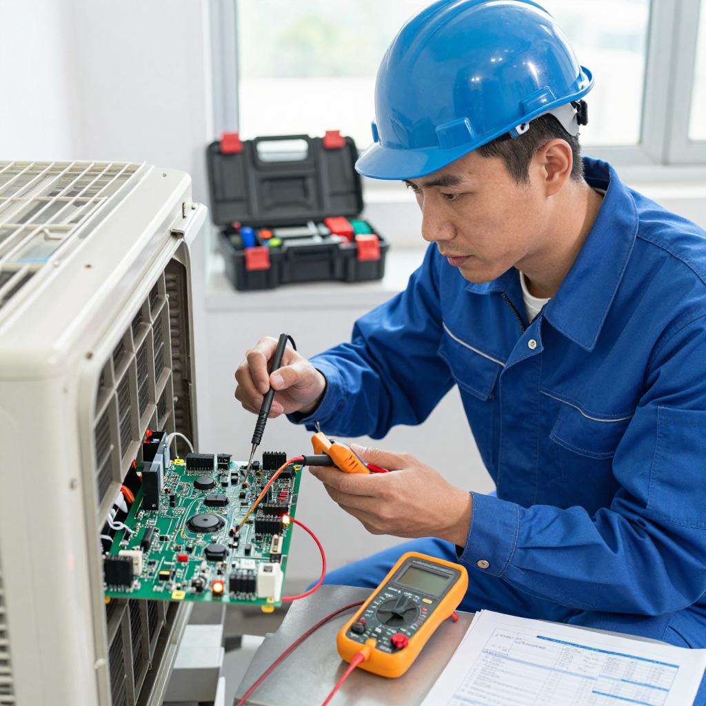 三菱空调外机电脑版灯闪13下原因解决方法及预防措施【详解】第一张图