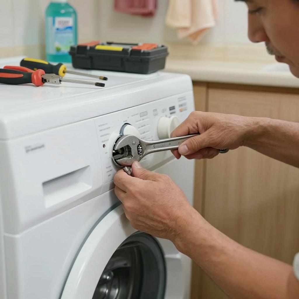 洗衣机龙头连接处漏水怎么办 洗衣机龙头连接处漏水的解决方法【详解】第一张图