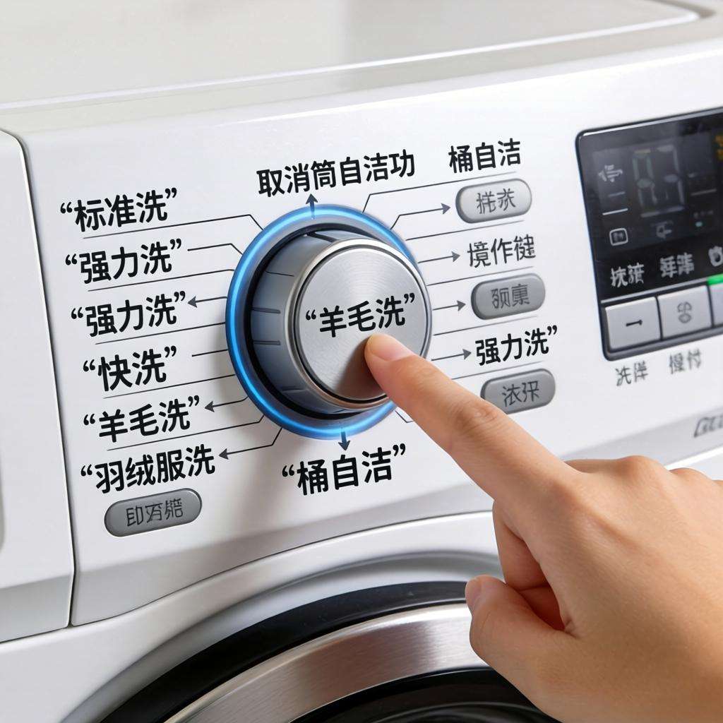 洗衣机筒自洁功能怎么取消 洗衣机筒自洁功能取消方法【详解】第一张图