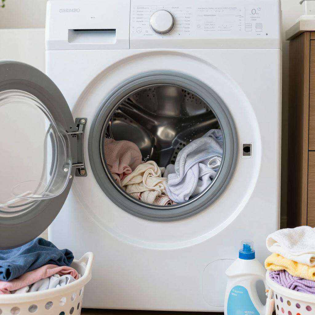 正确使用翻盖洗衣机柔顺剂的详细指南第一张图