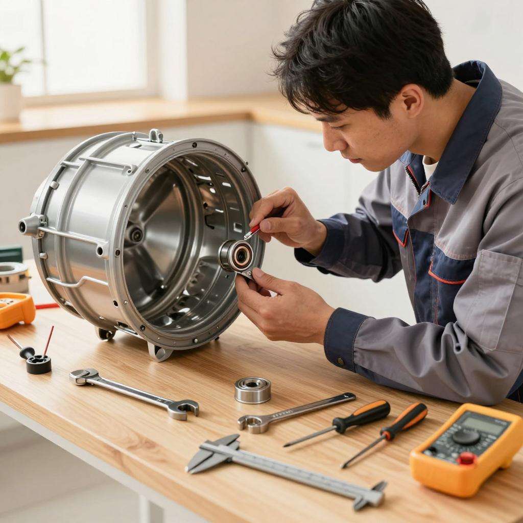 洗衣机换轴承后异响严重的解决方法与实用建议 洗衣机换轴承后异响严重的解决方法与实用建议第一张图