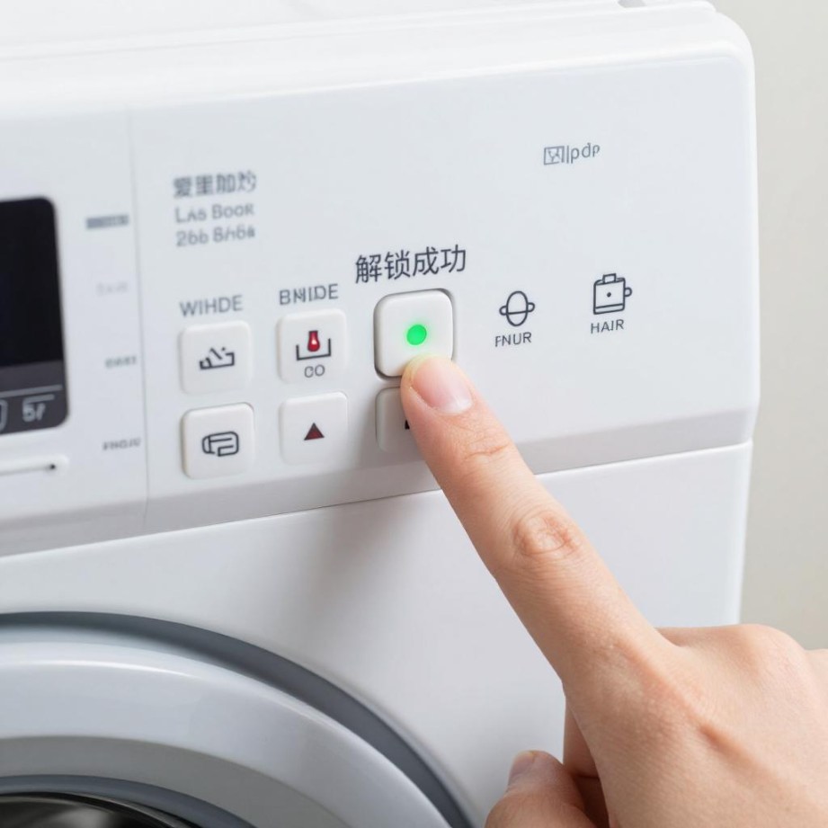 洗衣机童锁解除方法及安全注意事项全攻略第一张图
