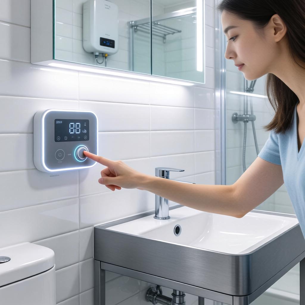 美的电热水器设定温度怎么调节 美的电热水器设定温度的调节方法【详解】第一张图