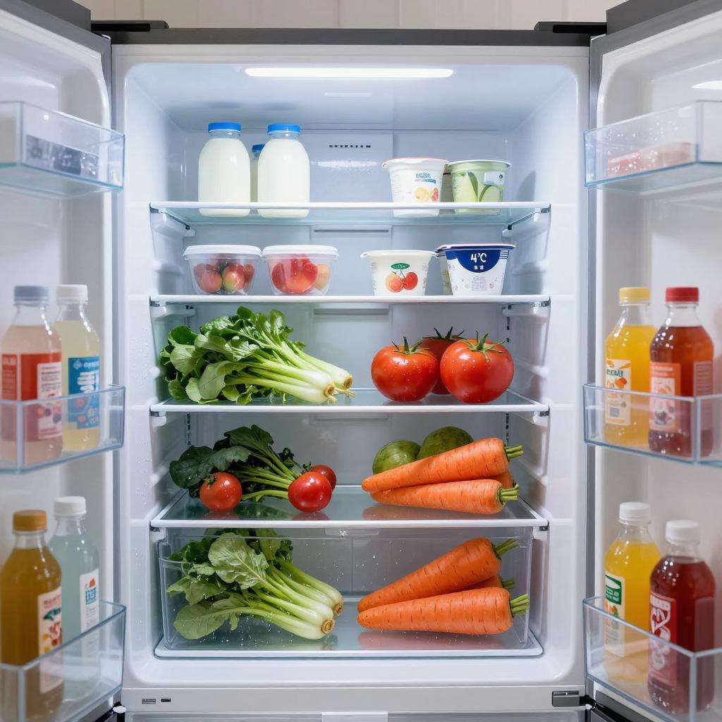 如何正确调整冰箱温度，确保食物新鲜与安全第二张图