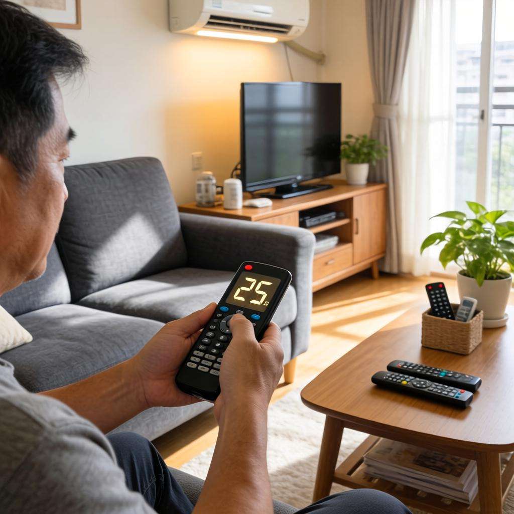 空调遥控器25度闪烁灯泡原因及快速解决方法 空调遥控器25度闪烁灯泡原因及快速解决方法第一张图