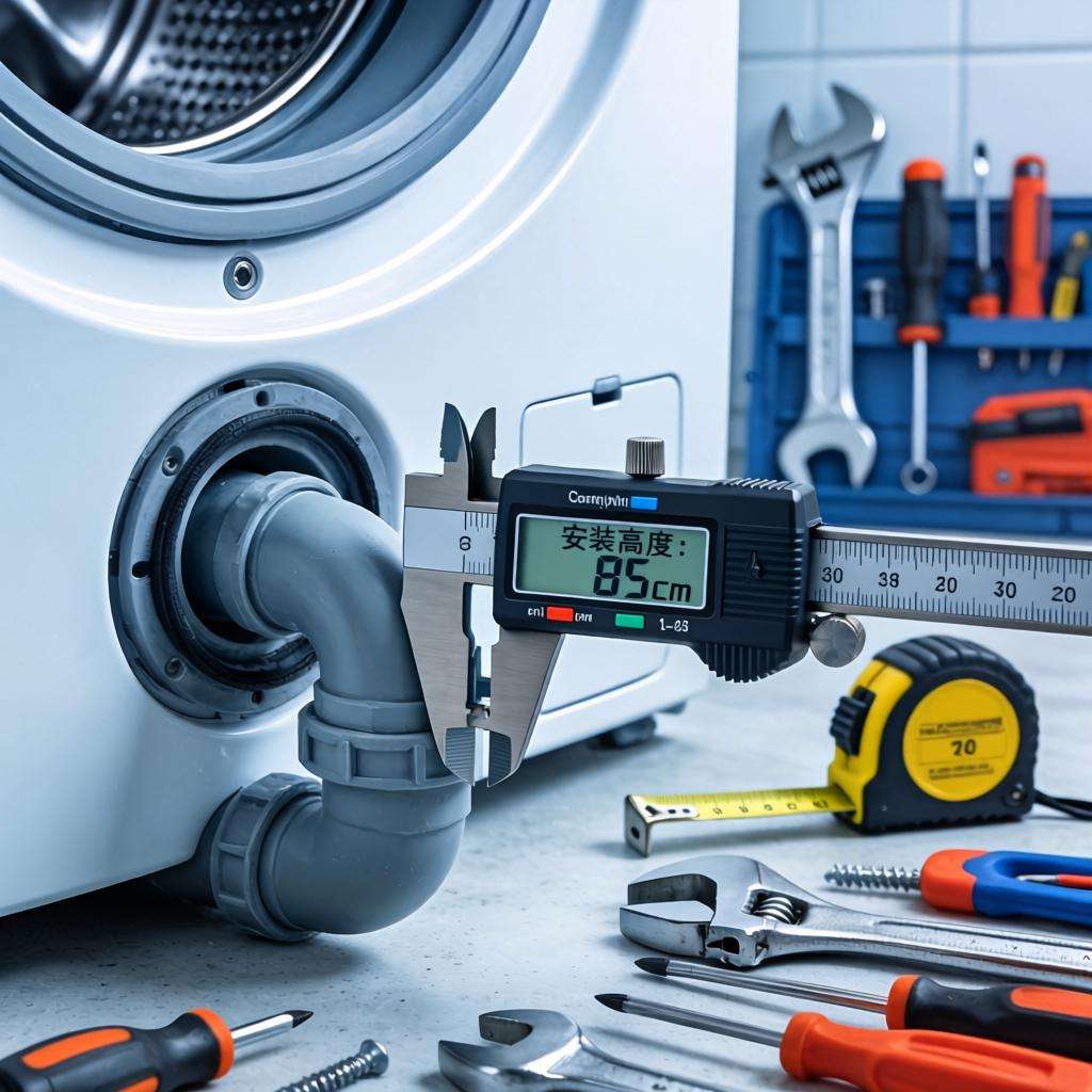 全自动洗衣机排水安装高度指南与选择要点 全自动洗衣机排水安装高度指南与选择要点第一张图