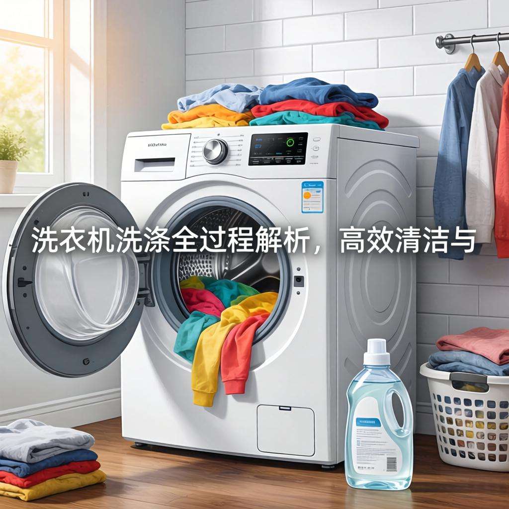 洗衣机洗涤全过程解析，高效清洁与家庭健康指南第一张图