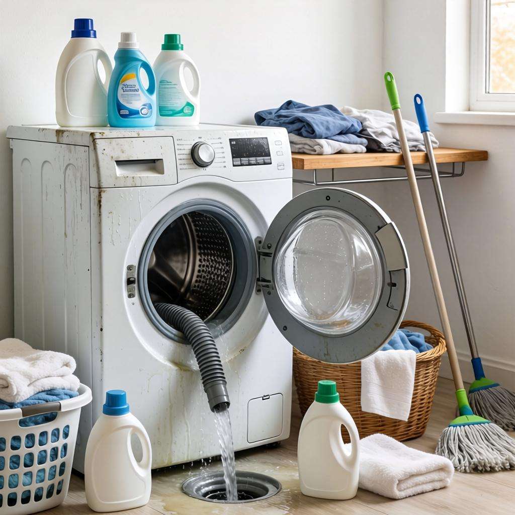 滚筒洗衣机放水后直接流出原因解析与解决方案指南第一张图