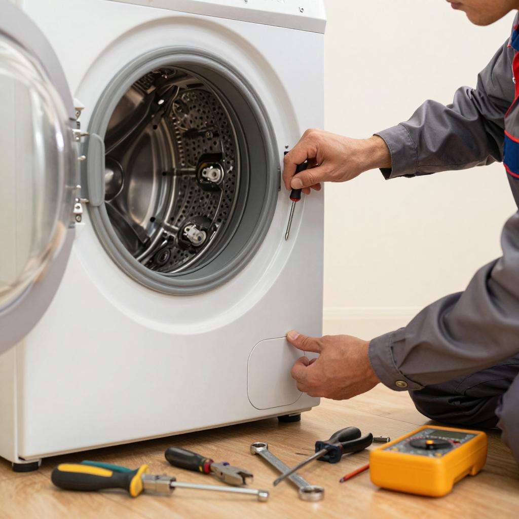 海尔洗衣机波轮取不出来怎么办 海尔洗衣机波轮取不出来解决方法【详解】第一张图