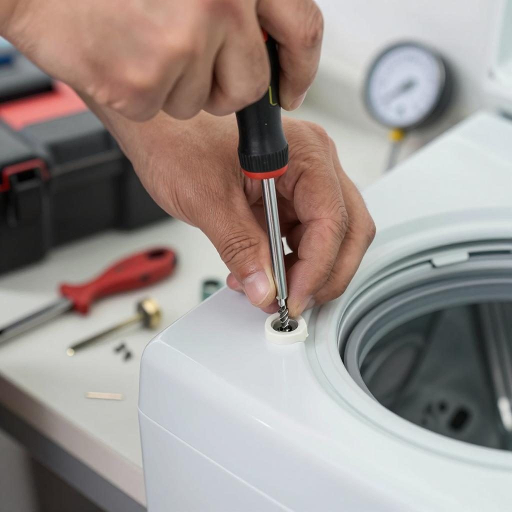 长虹洗衣机如何拆桶 长虹洗衣机拆桶步骤【详解】第一张图