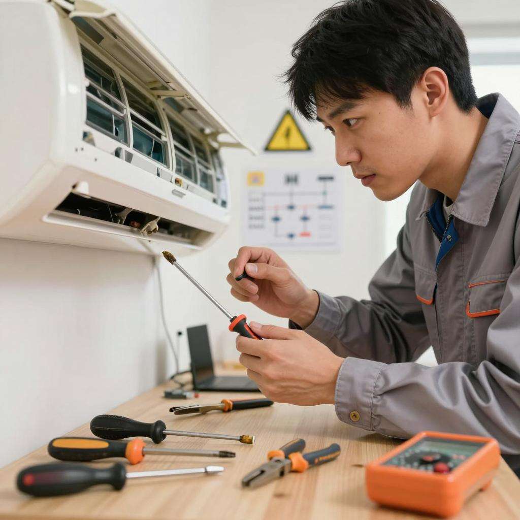 空调内机漏水关机一会再开就好了是什么原因【解决方法】第一张图