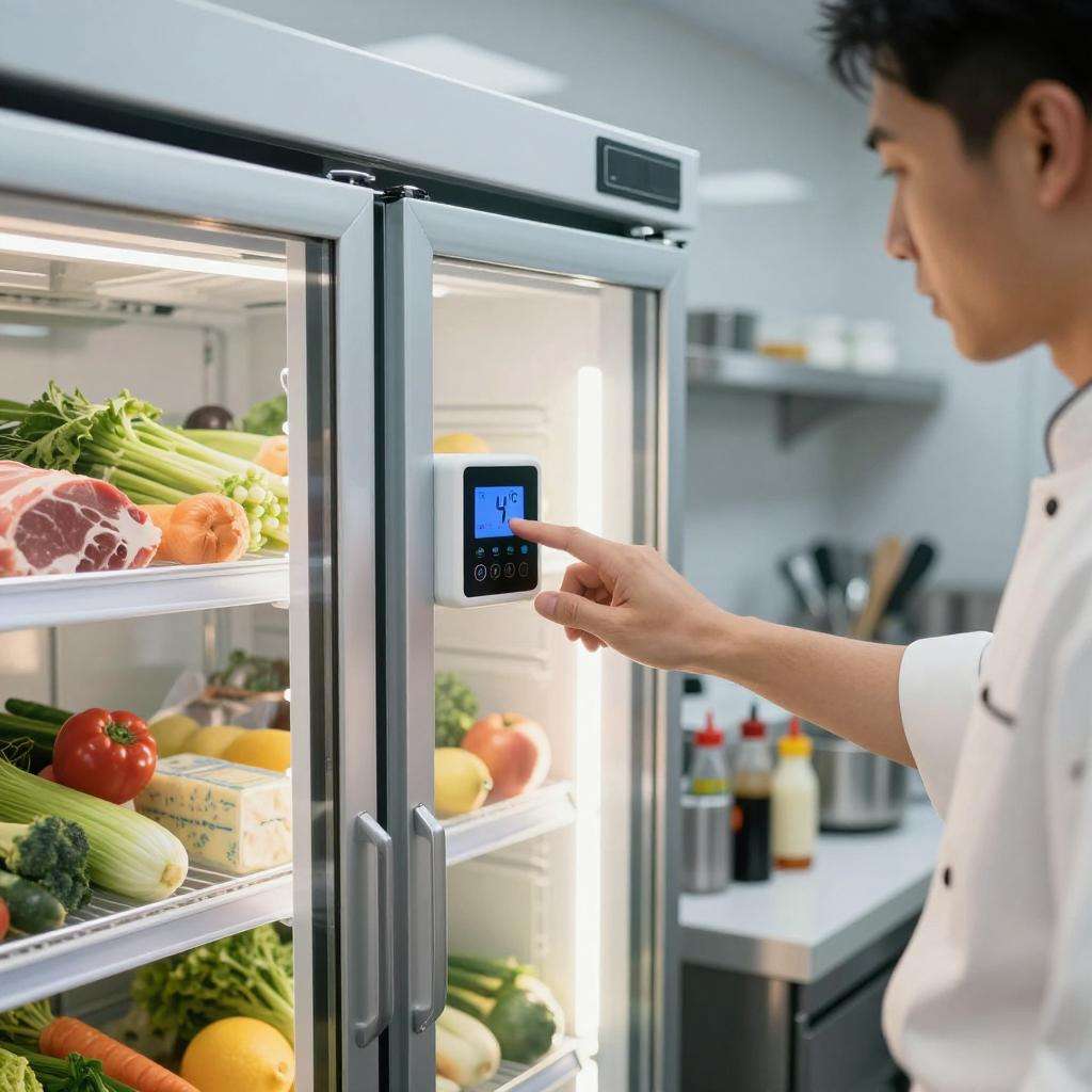 双开门保鲜柜温度调节指南,确保食材新鲜长久 双开门保鲜柜温度调节指南,确保食材新鲜长久第一张图