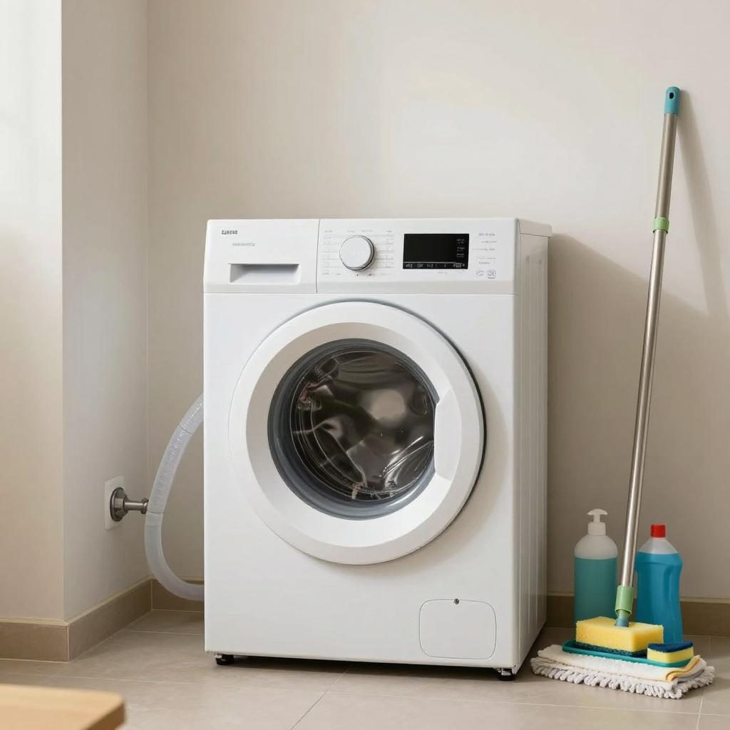 洗衣机进水管水垢清理技巧助你延长家电使用寿命第一张图