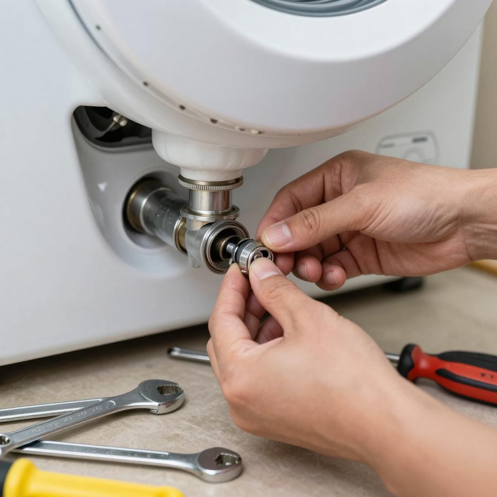 美的洗衣机排水口怎么打开 美的洗衣机排水口打开方法【详解】第一张图