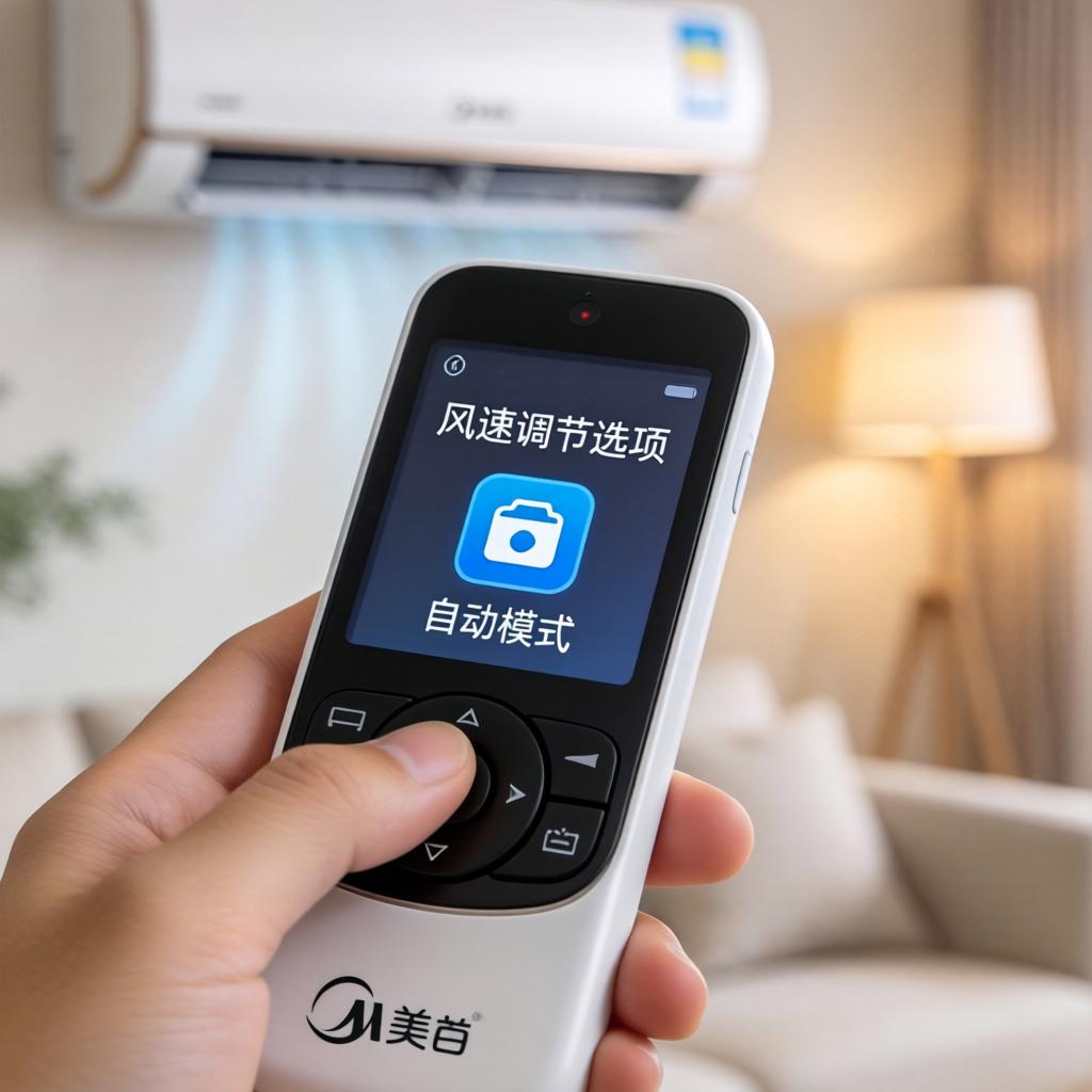 美的空调自动风速调节方法与使用技巧指南 美的空调自动风速调节方法与使用技巧指南第一张图