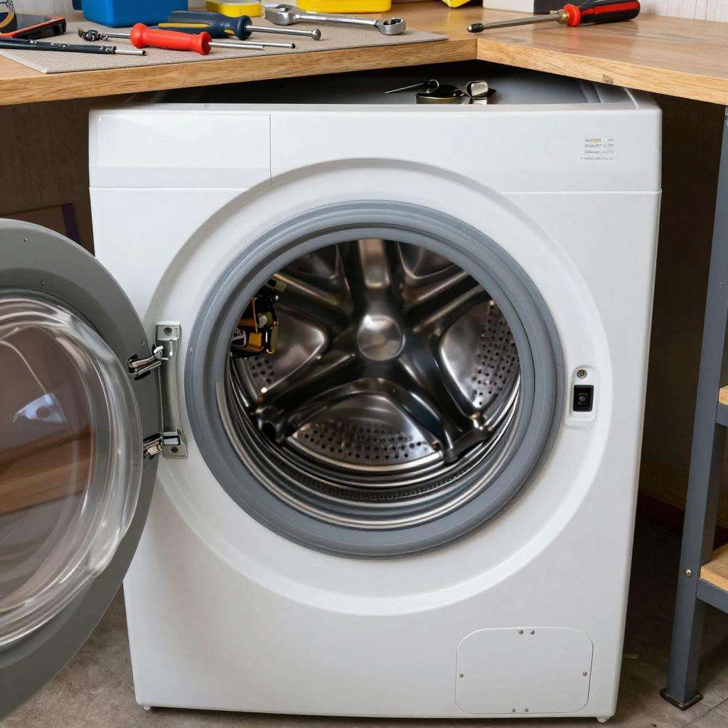 海尔滚筒洗衣机怎么拆内筒 海尔滚筒洗衣机拆内筒步骤与技巧【详解】第二张图