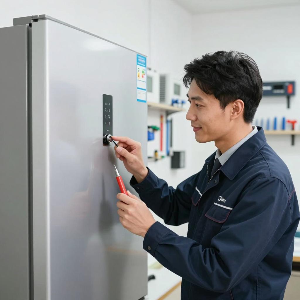 美的冰箱温度调节1至5度不制冷怎么办 美的冰箱温度调节1至5度不制冷解决方法【详解】第一张图