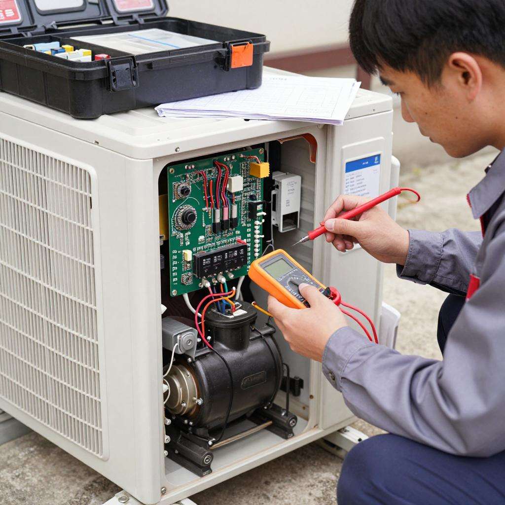 空调外机间歇性不启动的常见原因与快速排查 空调外机间歇性不启动的常见原因与快速排查第一张图