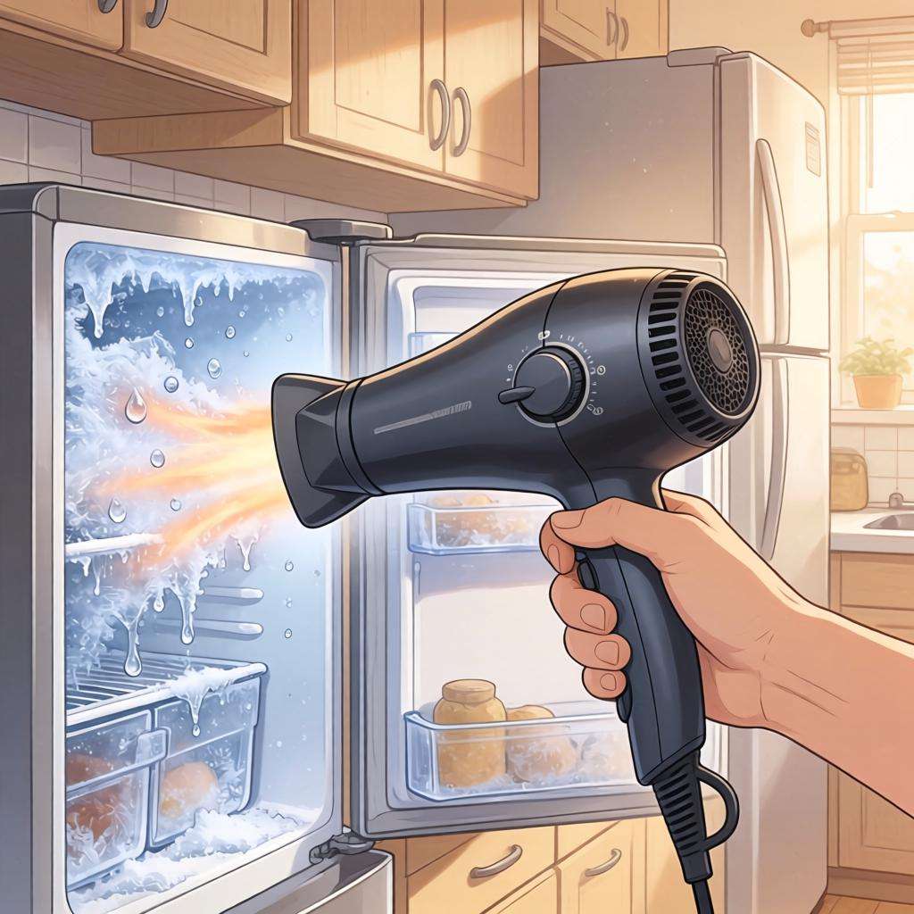 如何有效地清除冰柜里的霜液 有效地清除冰柜里的霜液方法【详解】第二张图