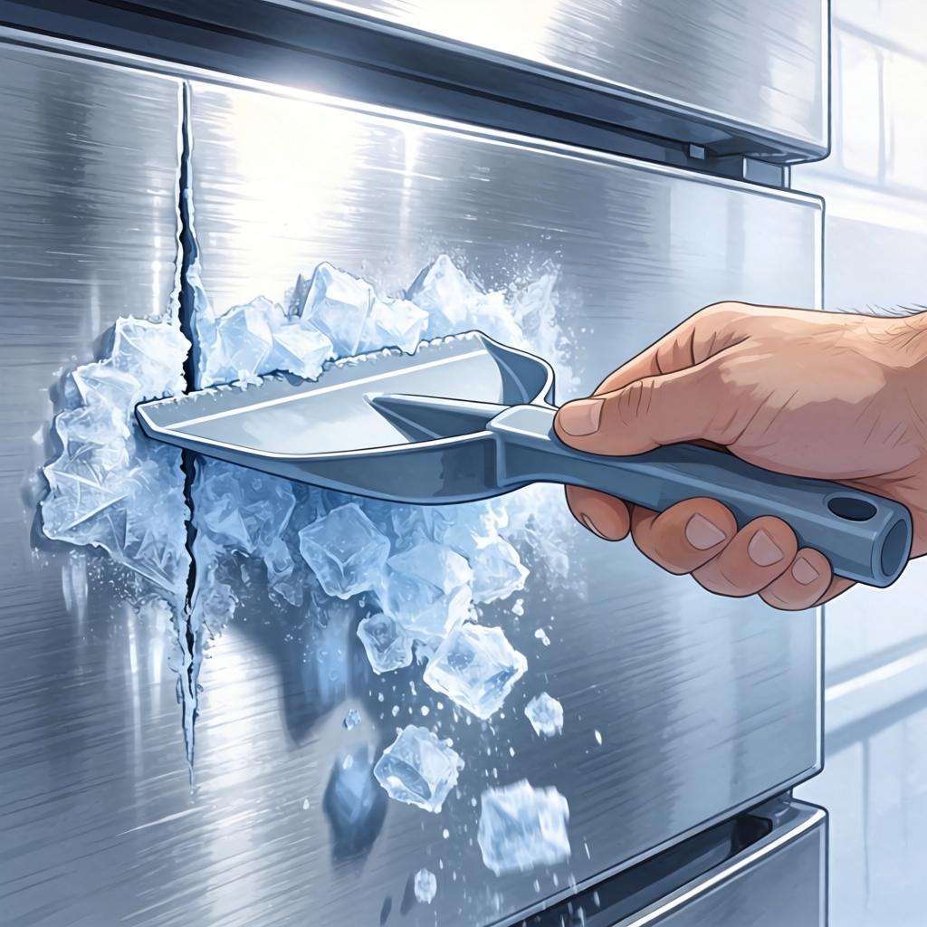 如何有效地清除冰柜里的霜液 有效地清除冰柜里的霜液方法【详解】第三张图